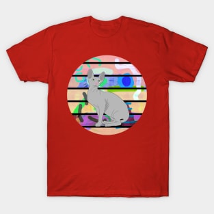 Gray Cat T-Shirt